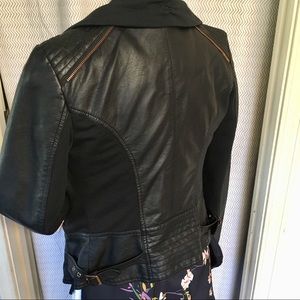 Unique BKE leather / moto jacket NWOT